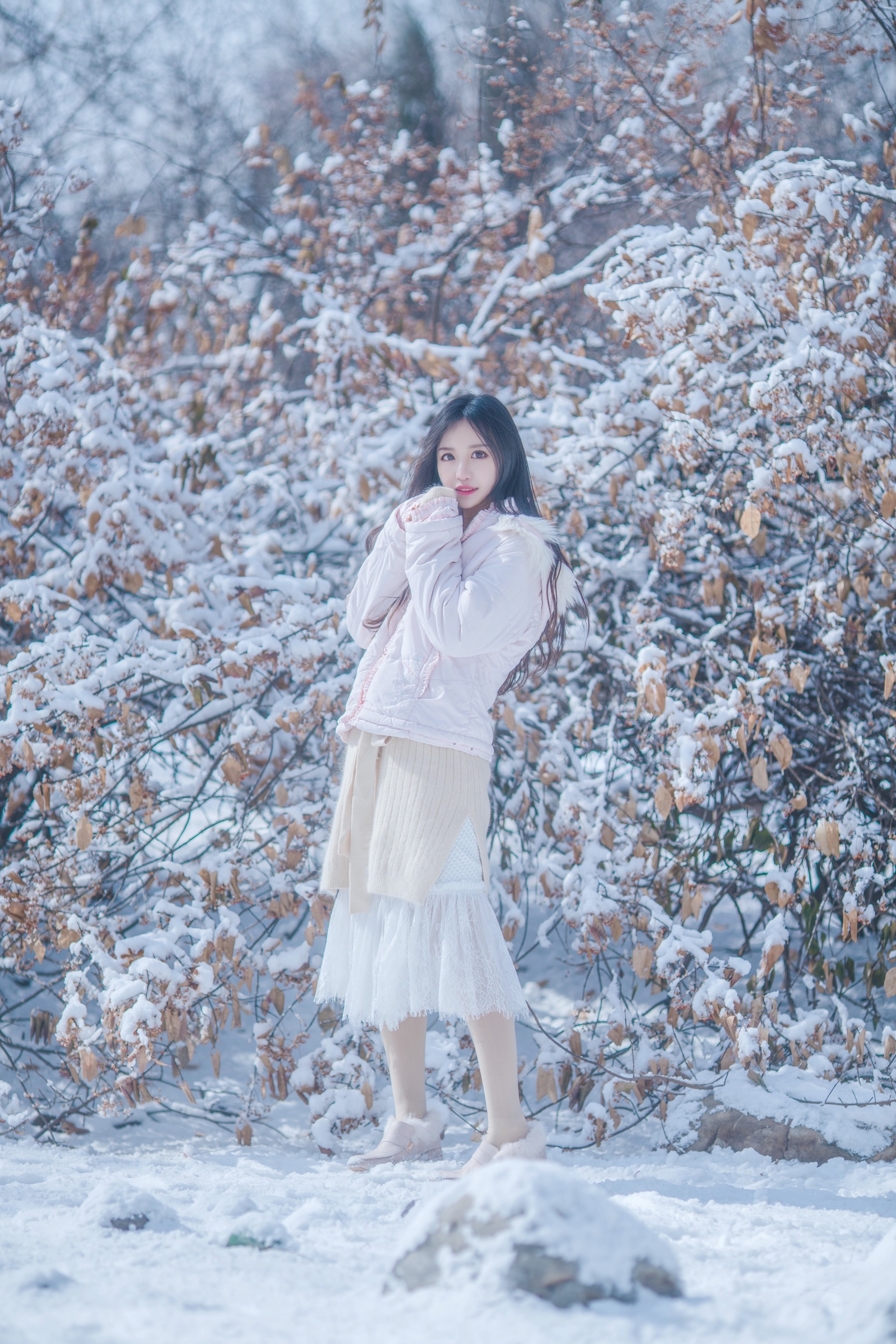 图片[1]-Shika小鹿鹿 – NO.046 雪景 [29P]-XikXak